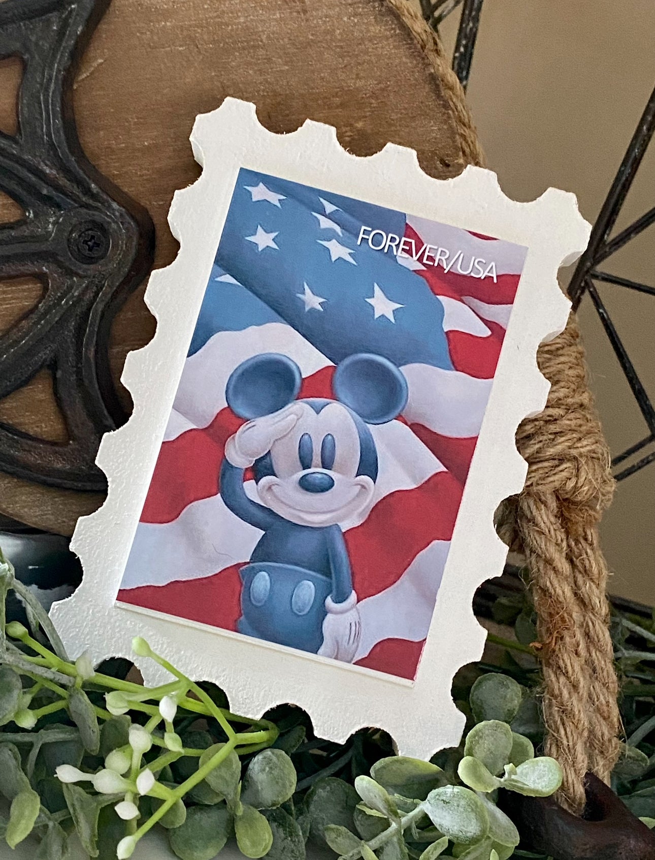 Magical Salute Mickey Stamps