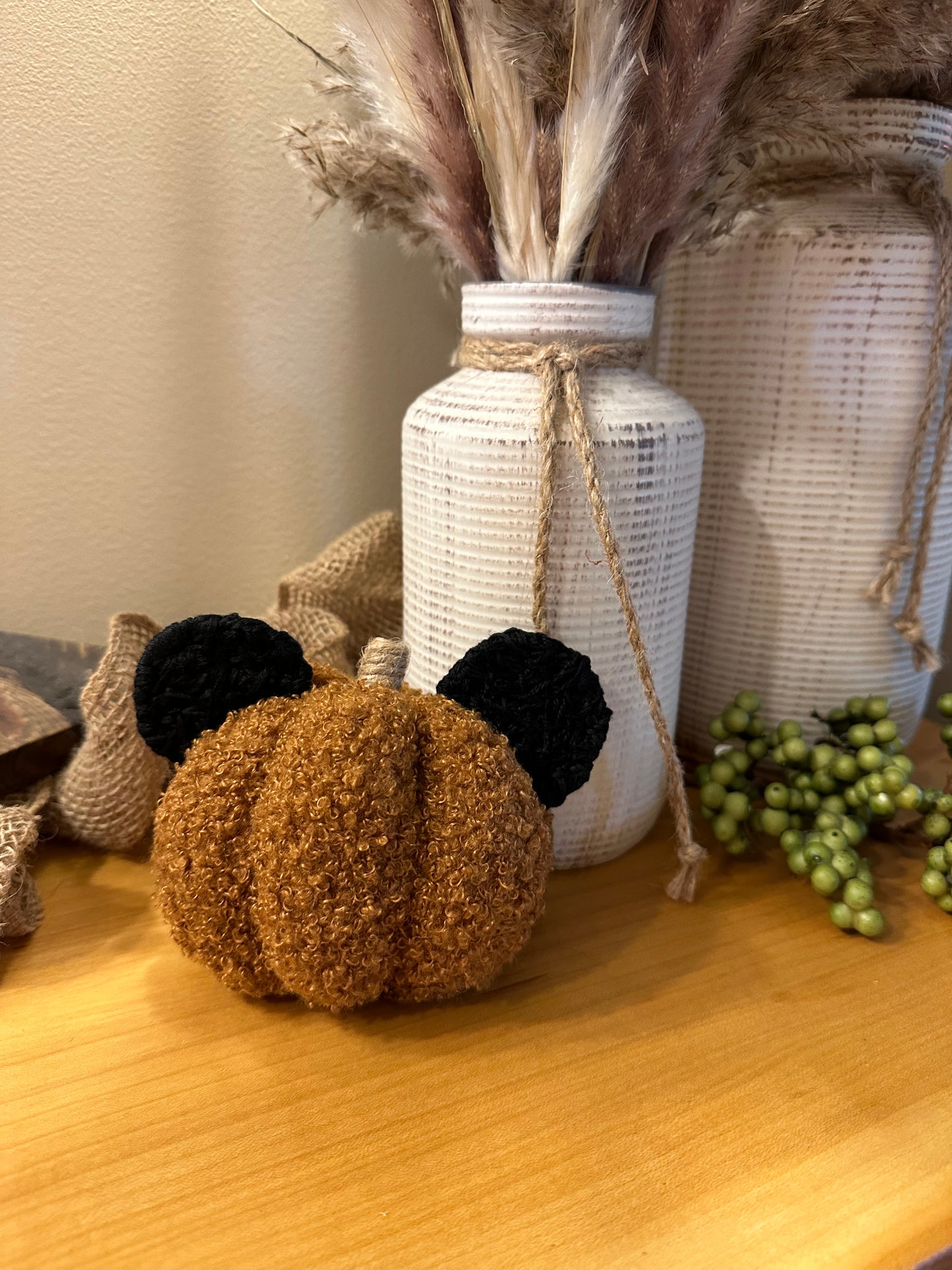 Mickey Plush Pumpkins