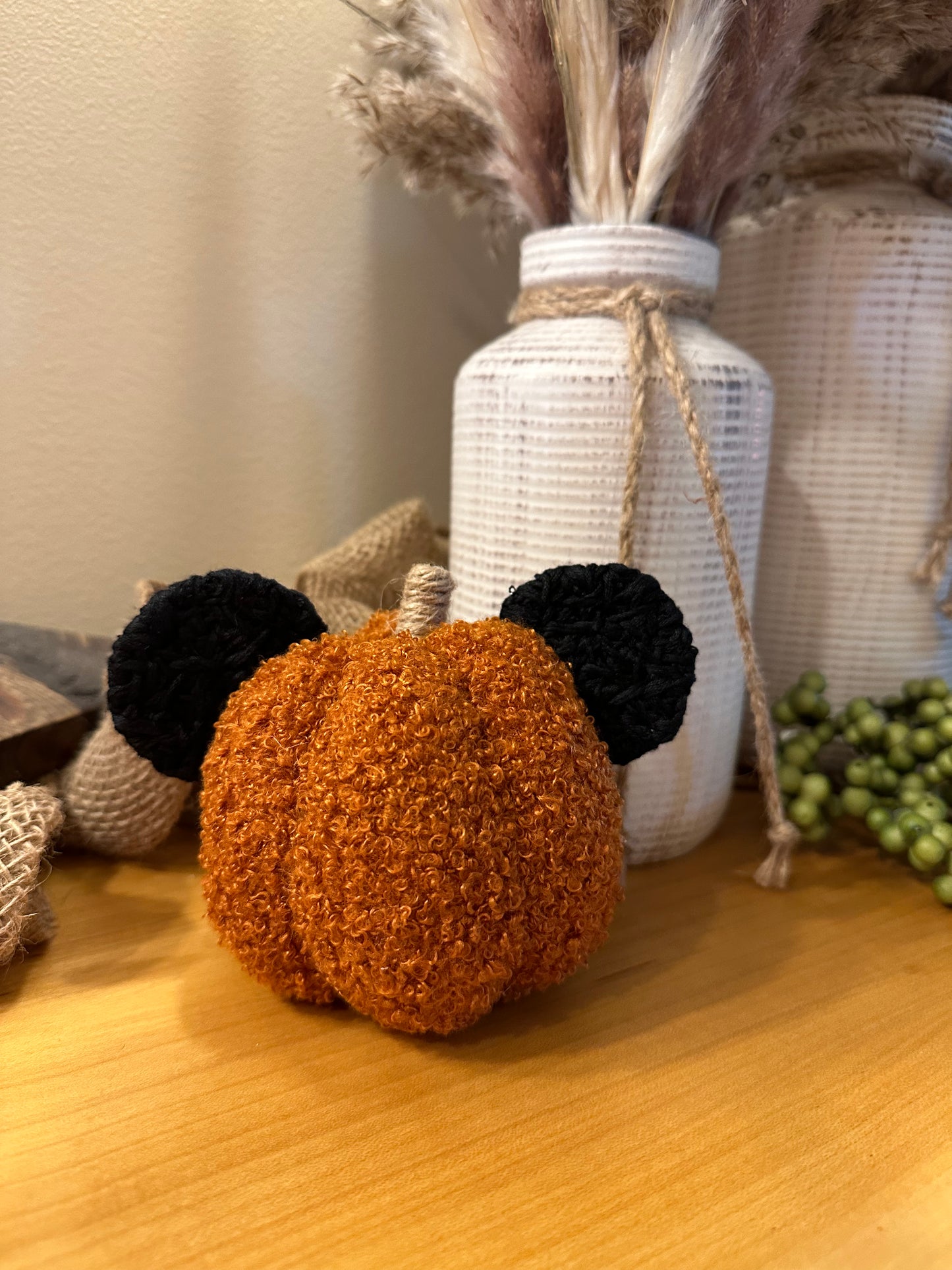 Mickey Plush Pumpkins