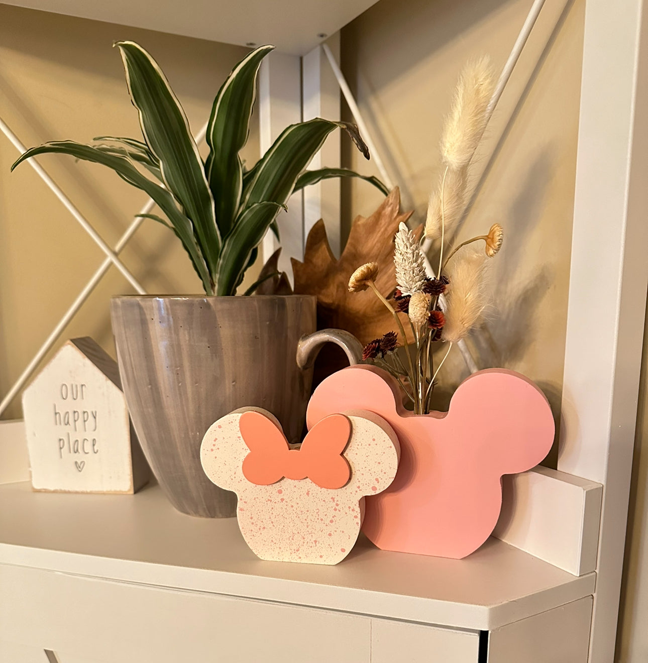 Faux Flower Magical Shelf Sitters