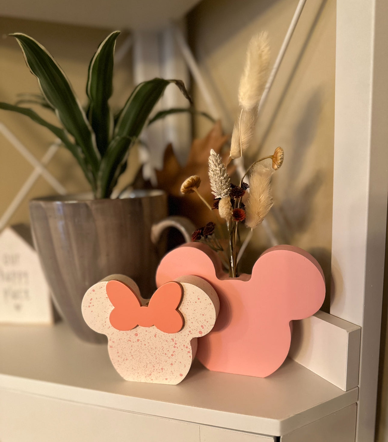 Faux Flower Magical Shelf Sitters